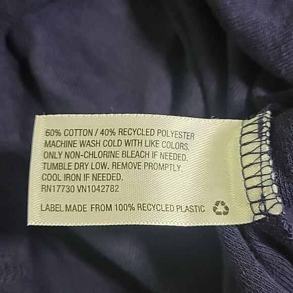 A New Day Navy Blue Sleeveless Terry Tank Dress Swimsuit Coverup Womens 2X NWT - Picture 12 of 12